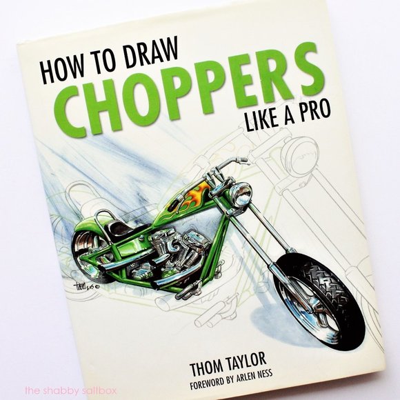 Book How to Draw Choppers Like a Pro Thom Taylor - Picture 12 of 12